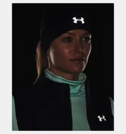 Discount Under Armour Berretto Ua Storm Launch Multi Hair Da Donna Black / Reflective - 001