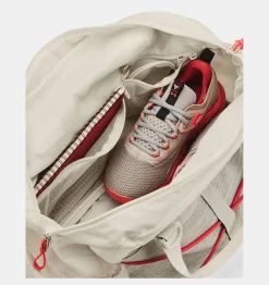 Discount Under Armour Borsa Da Palestra Piccola Project Rock Da Donna Ivory / Black - 130