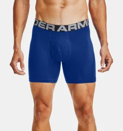 Cheap Under Armour Boxer Charged Cotton® 15 Cm Boxerjock® Da Uomo In Confezione Tripla Royal / Academy - 400