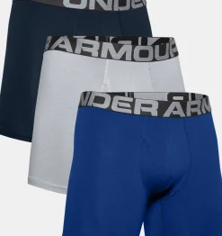 Cheap Under Armour Boxer Charged Cotton® 15 Cm Boxerjock® Da Uomo In Confezione Tripla Royal / Academy - 400