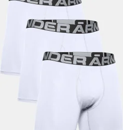 Best Under Armour Boxer Charged Cotton® 15 Cm Boxerjock® Da Uomo In Confezione Tripla White - 100