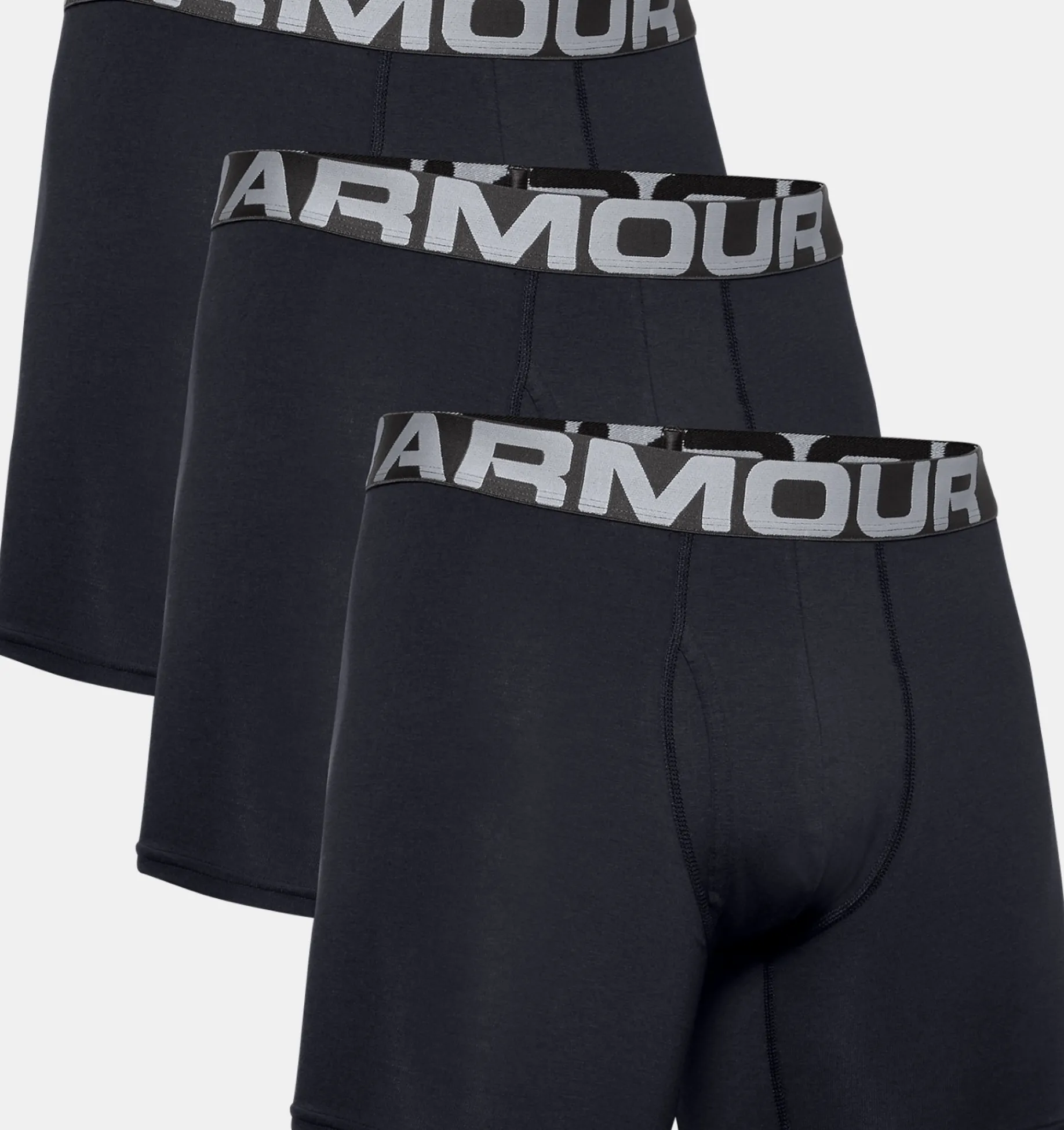 Store Under Armour Boxer Charged Cotton® 15 Cm Boxerjock® Da Uomo In Confezione Tripla Black - 001