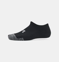 Store Under Armour Calze Heatgear® No Show Da Bambini - Confezione Da 3 Paia Black / Steel - 001