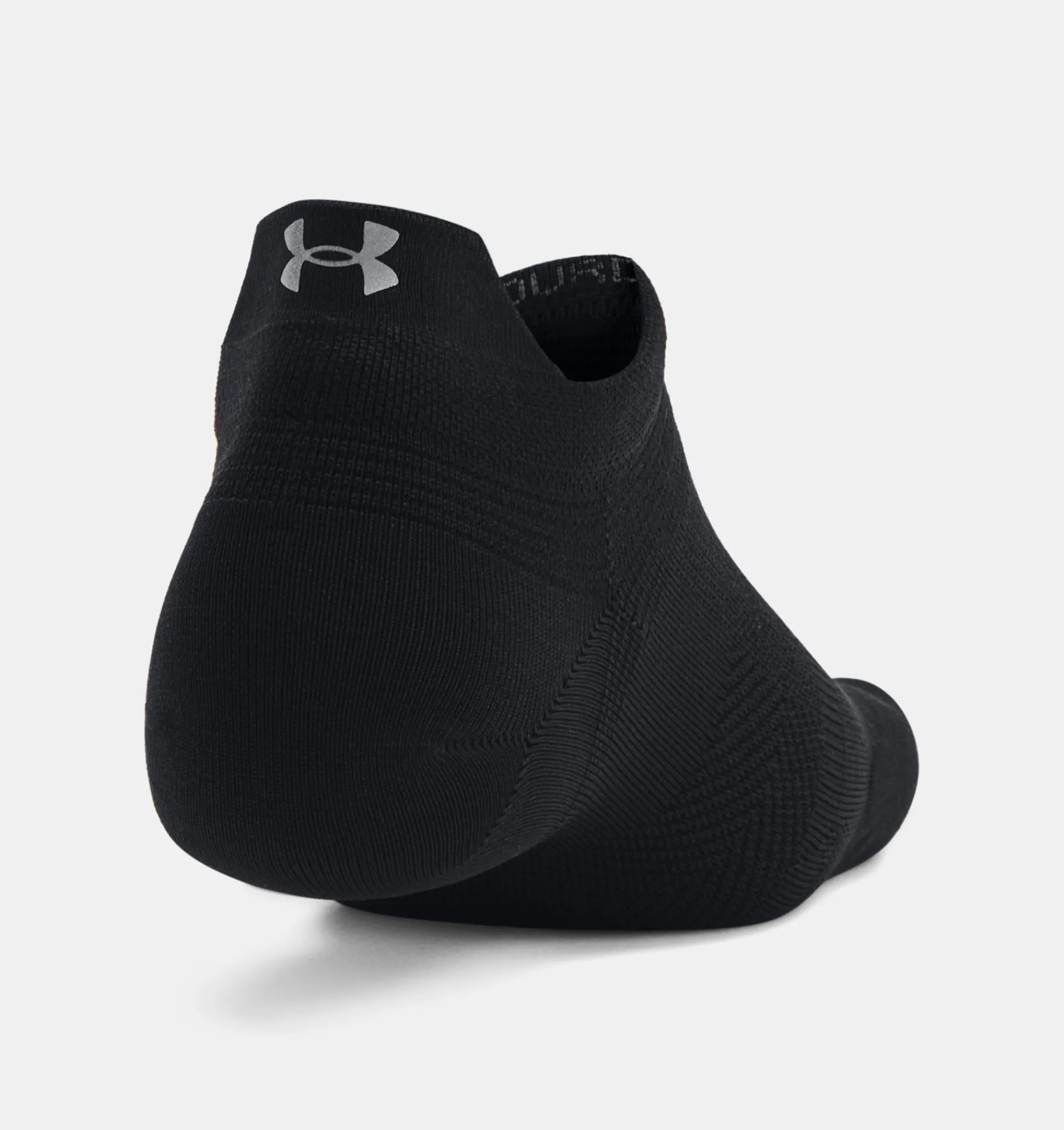 Discount Under Armour Calze Ua Armourdry™ Run Lite 2-Pack No Show Tab Unisex Pitch Gray / Black - 012