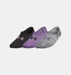 Online Under Armour Calze Ua Breathe Lite Ultra 3-Pack Low Liner Da Donna Retro Purple / Black - 571