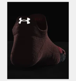 Online Under Armour Calze Ua Breathe 2-Pack No Show Tab Da Donna Red Fusion / White - 604