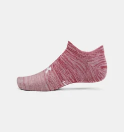 Outlet Under Armour Calze Ua Essential No Show Unisex - Confezione Da 3 Paia Pink Elixir / White - 697