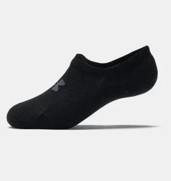 Outlet Under Armour Calze Ua Ultra Lo Unisex In Confezione Tripla Black / Pitch Gray - 002