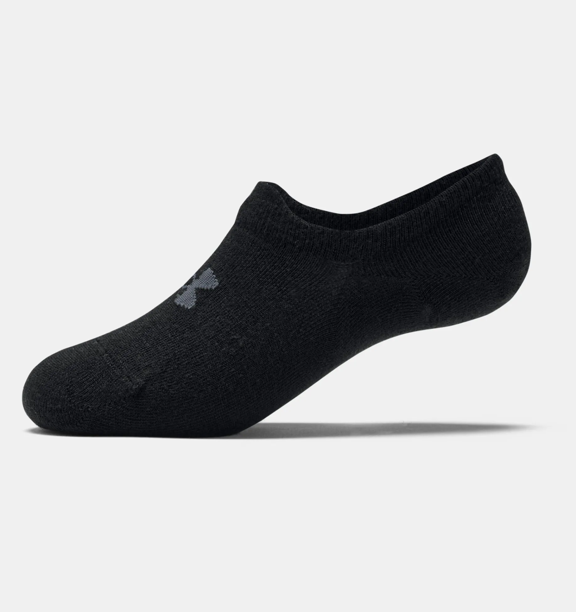 Outlet Under Armour Calze Ua Ultra Lo Unisex In Confezione Tripla Black / Pitch Gray - 002