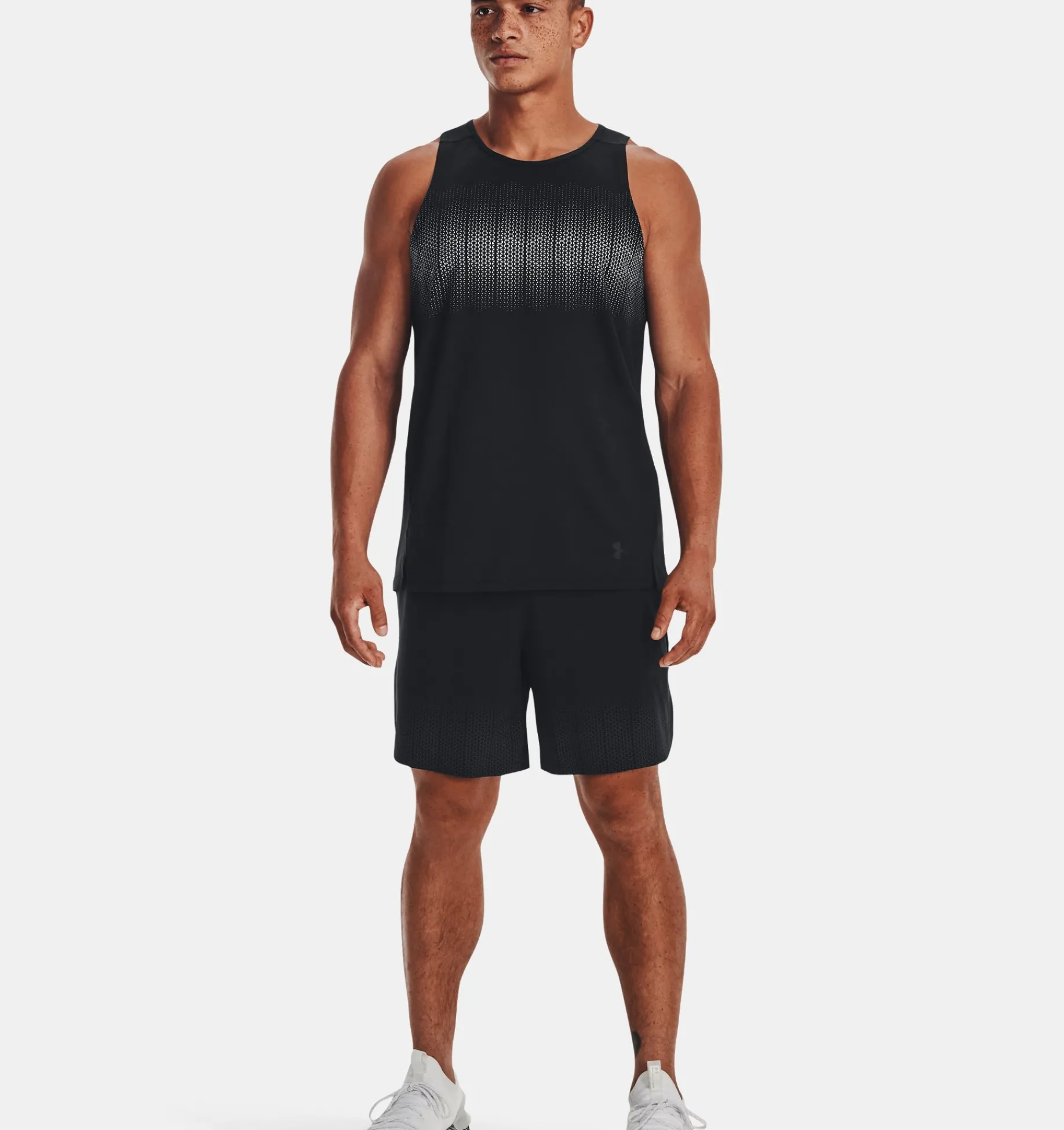 Shop Under Armour Canotta Ua Armourprint Da Uomo Black - 001