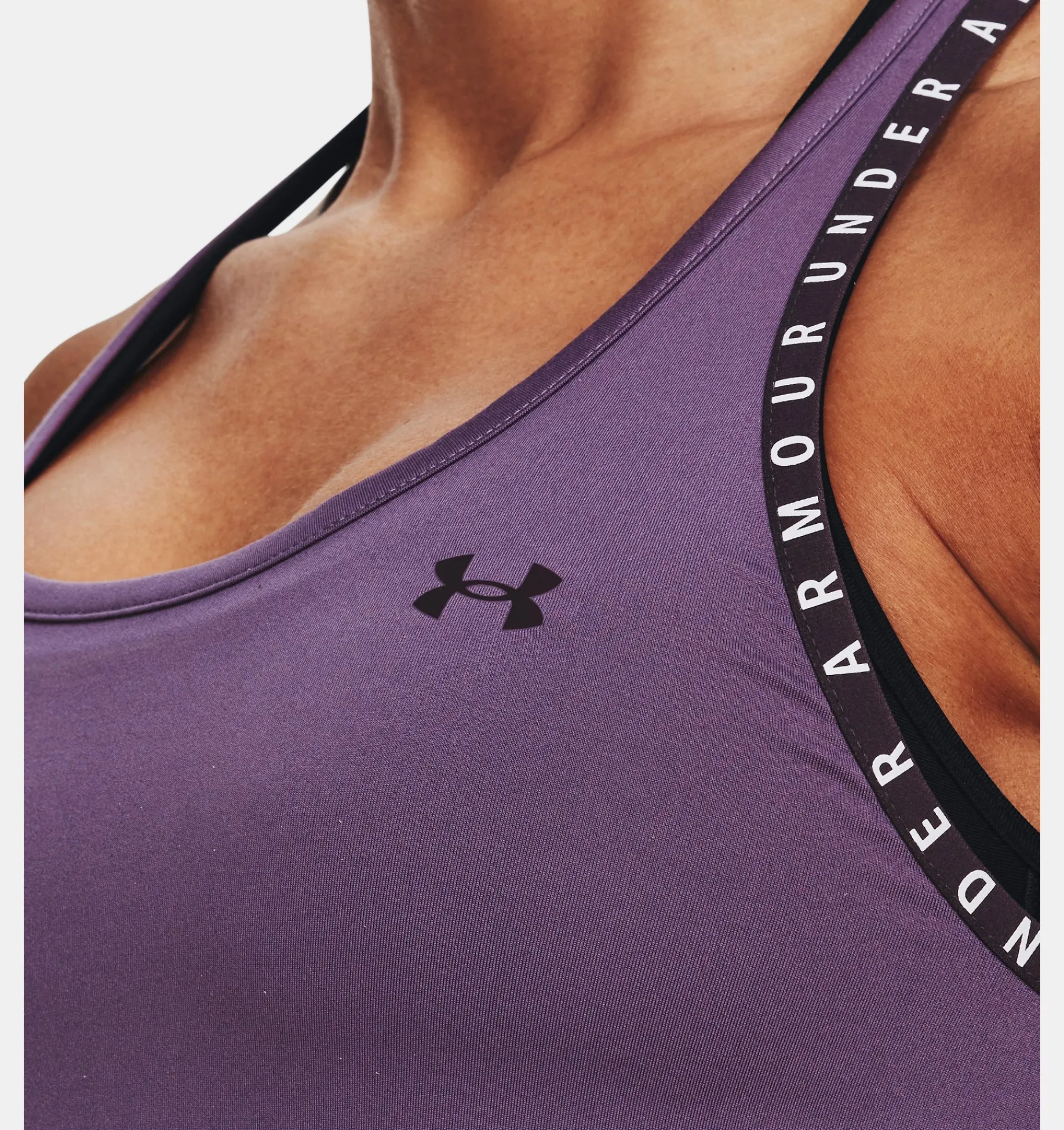 Best Under Armour Canotta Ua Knockout Da Donna Retro Purple / White - 571