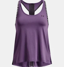 Best Under Armour Canotta Ua Knockout Da Donna Retro Purple / White - 571