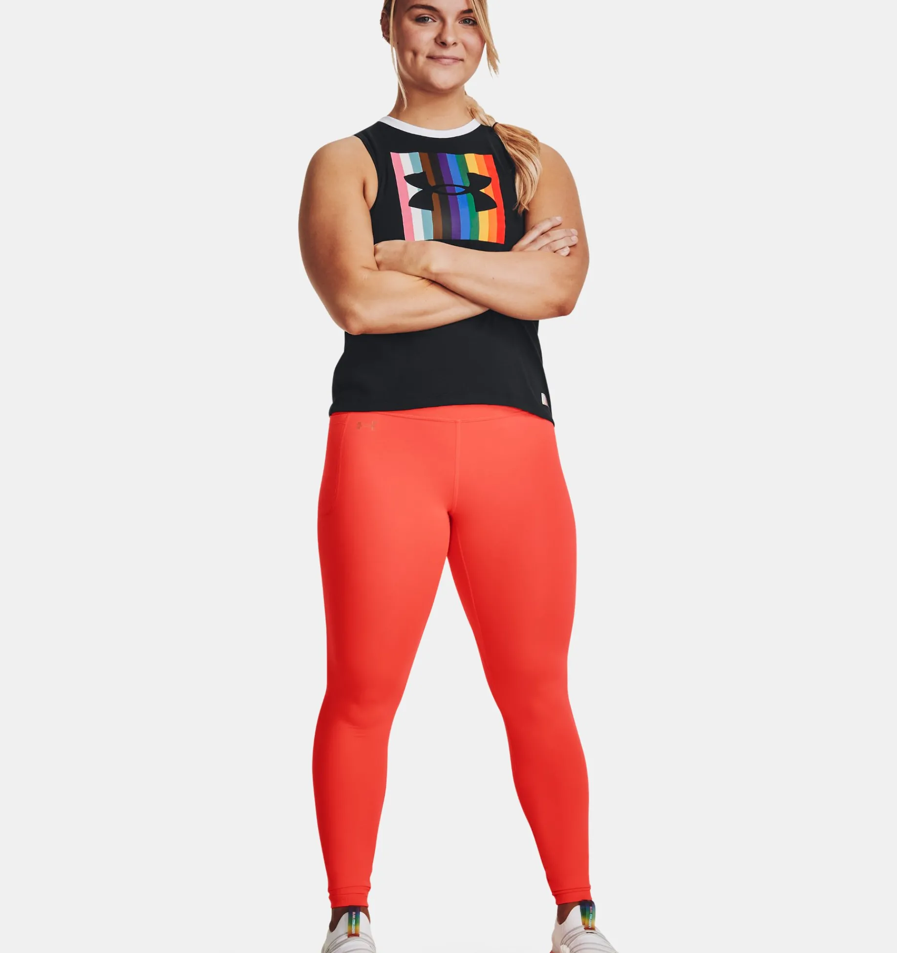 Best Sale Under Armour Canotta Ua Pride Da Donna Black / White - 001