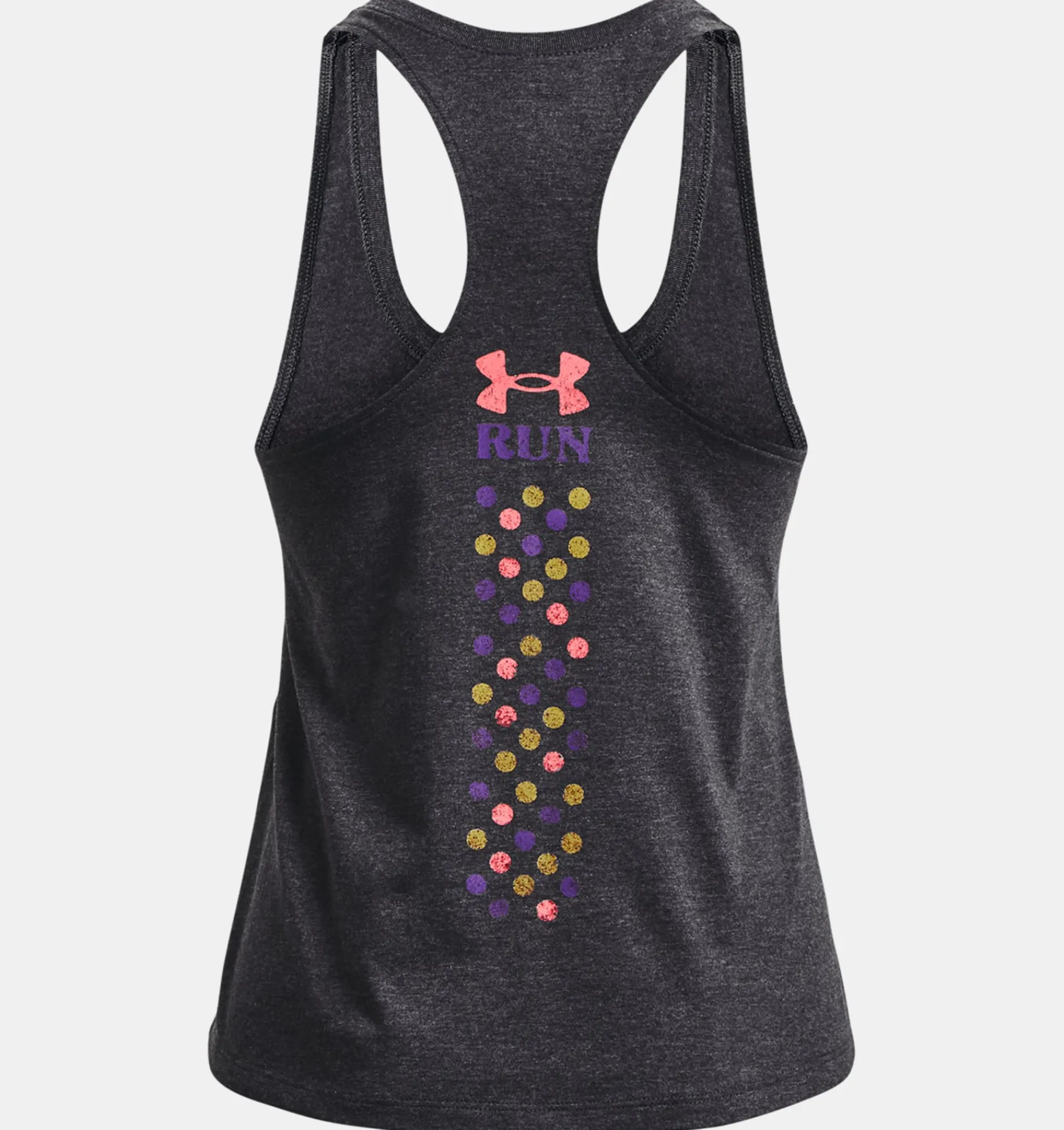 Shop Under Armour Canotta Ua Run In Peace Da Donna Black / Pink Shock - 001