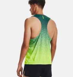 Fashion Under Armour Canotta Ua Rush™ Cicada Da Uomo Coastal Teal / Lime Surge - 722