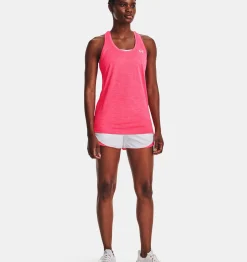 Cheap Under Armour Canotta Ua Tech™ Twist Da Donna Pink Shock / White - 684