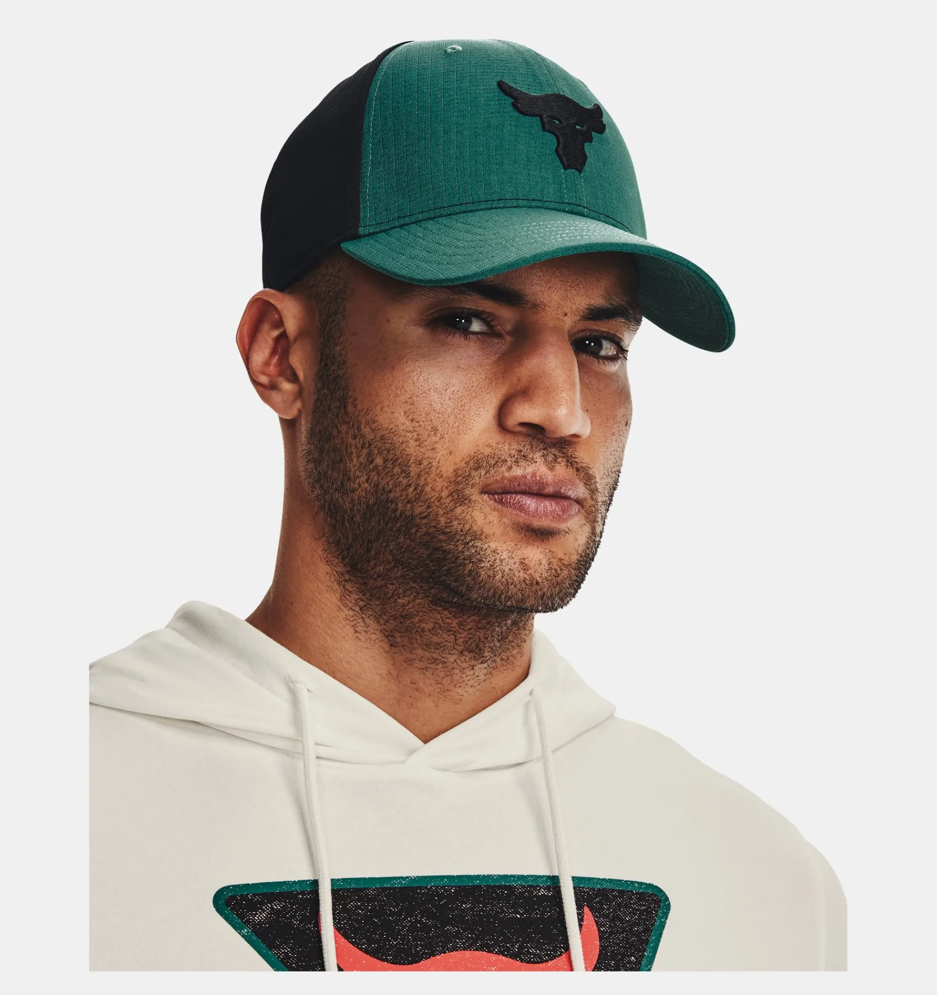 Best Under Armour Cappello Project Rock Trucker Da Uomo Coastal Teal / Black - 722