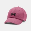 Sale Under Armour Cappello Ua Blitzing Adjustable Da Donna Charged Cherry / Black - 635