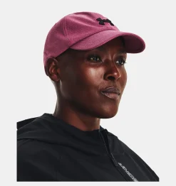 Sale Under Armour Cappello Ua Blitzing Adjustable Da Donna Charged Cherry / Black - 635