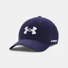 Outlet Under Armour Cappello Ua Golf96 Da Uomo Midnight Navy / White - 411