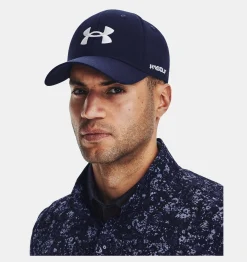 Outlet Under Armour Cappello Ua Golf96 Da Uomo Midnight Navy / White - 411