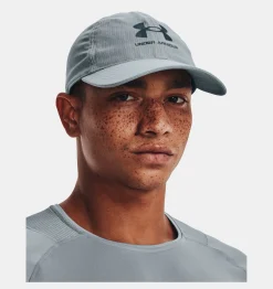 Best Sale Under Armour Cappello Ua Iso-Chill Armourvent™ Adjustable Da Uomo Harbor Blue / Downpour Gray - 465
