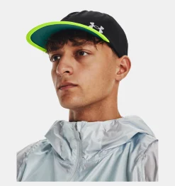 Discount Under Armour Cappello Ua Iso-Chill Launch Snapback Da Uomo Black / White - 001