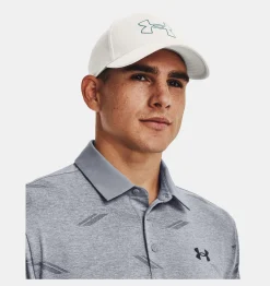 Online Under Armour Cappello Ua Storm Driver Da Uomo Gray Mist / Still Water - 006
