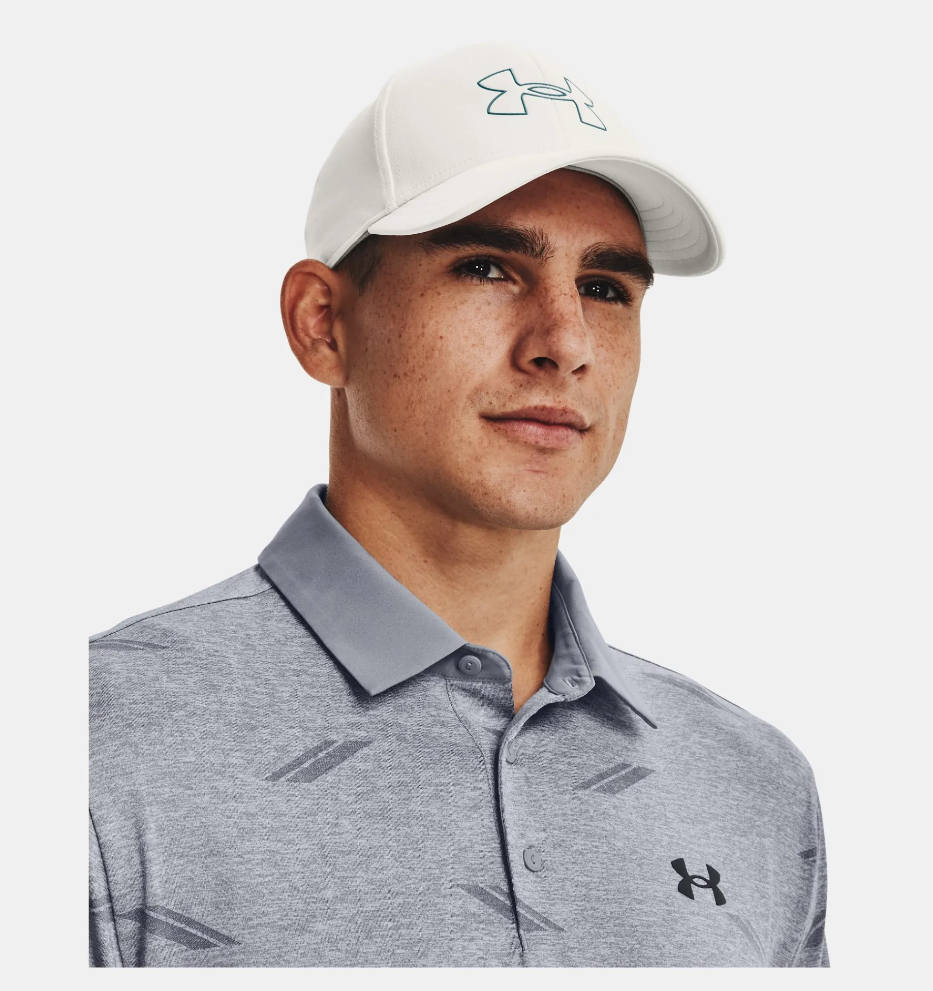 Online Under Armour Cappello Ua Storm Driver Da Uomo Gray Mist / Still Water - 006