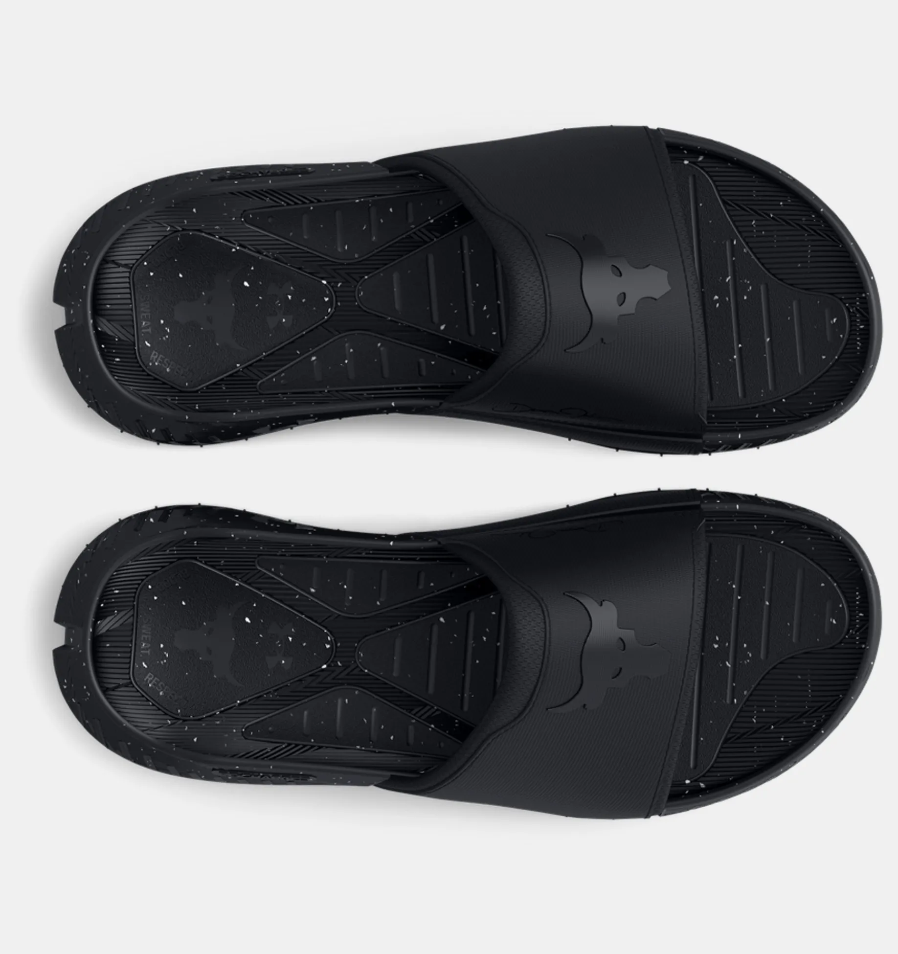 Best Under Armour Ciabatte Project Rock 3 Unisex Black / Pitch Gray - 001