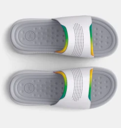 Best Under Armour Ciabatte Ua Ansa Elevate Pride Unisex White / Mod Gray - 100