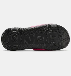 Store Under Armour Ciabatte Ua Ansa Fixed Da Ragazza Black / Pink Surge - 002