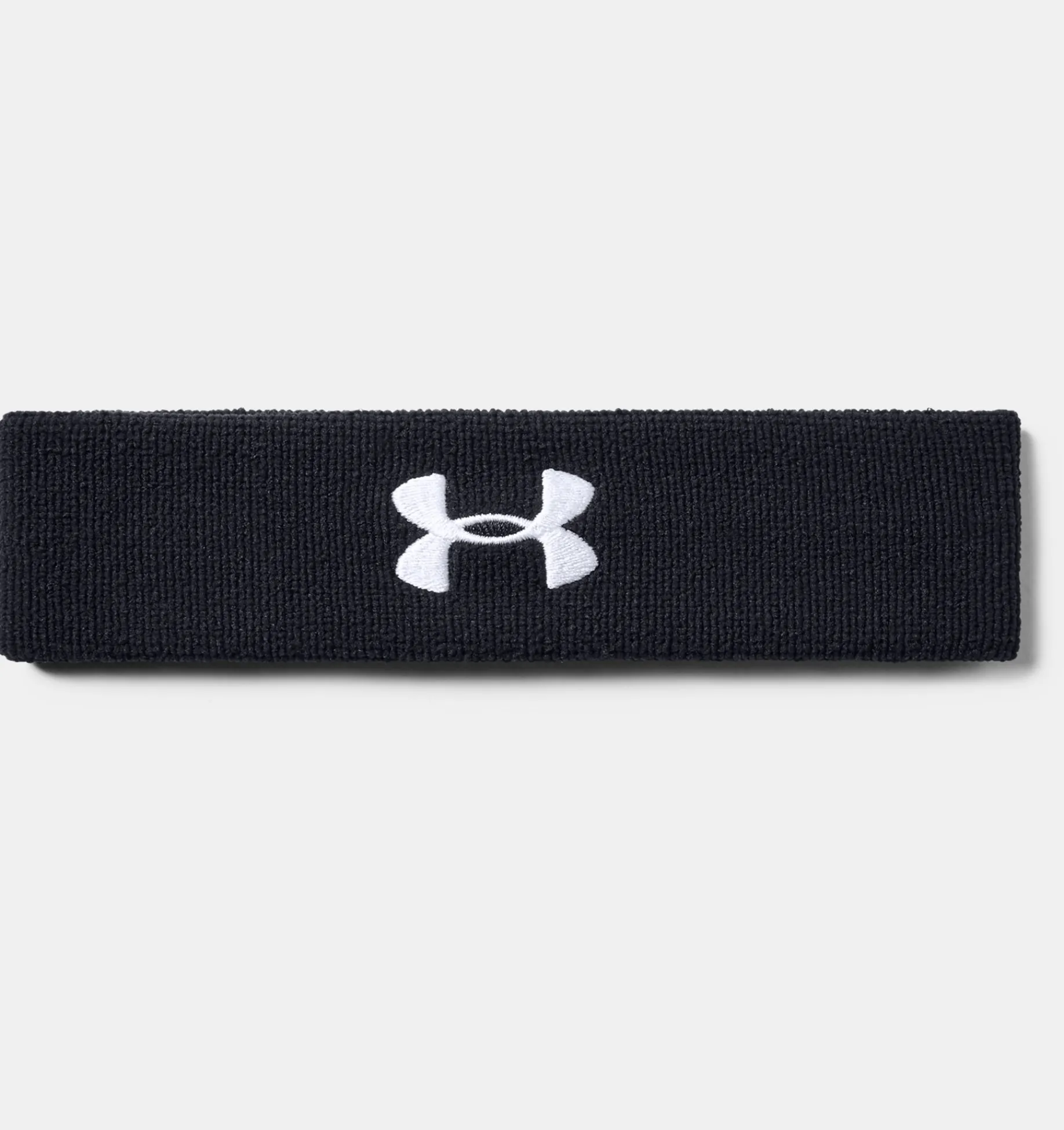 Best Under Armour Fascia Per Capelli Ua Performance Da Uomo Black / White - 001