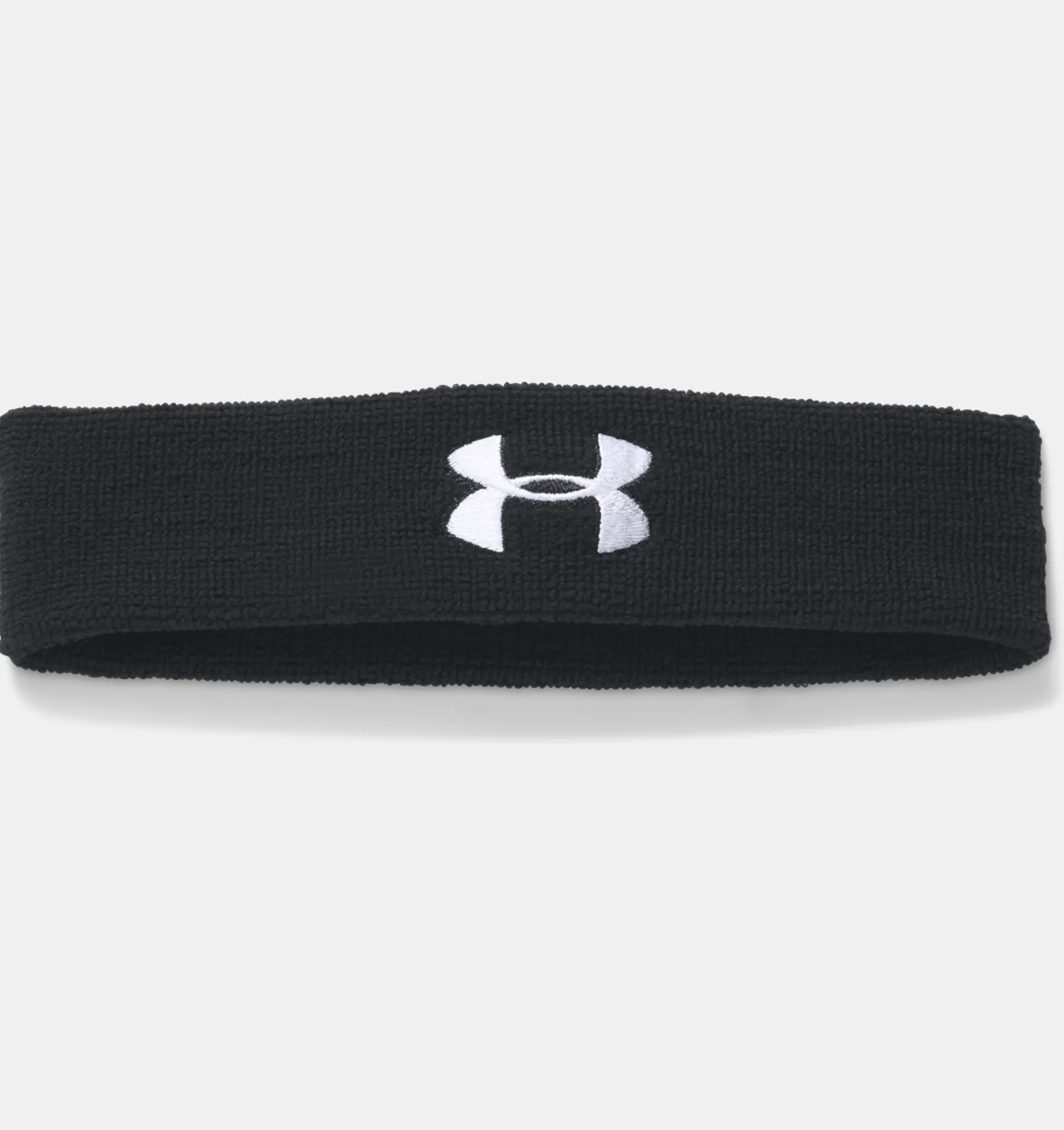 Best Under Armour Fascia Per Capelli Ua Performance Da Uomo Black / White - 001