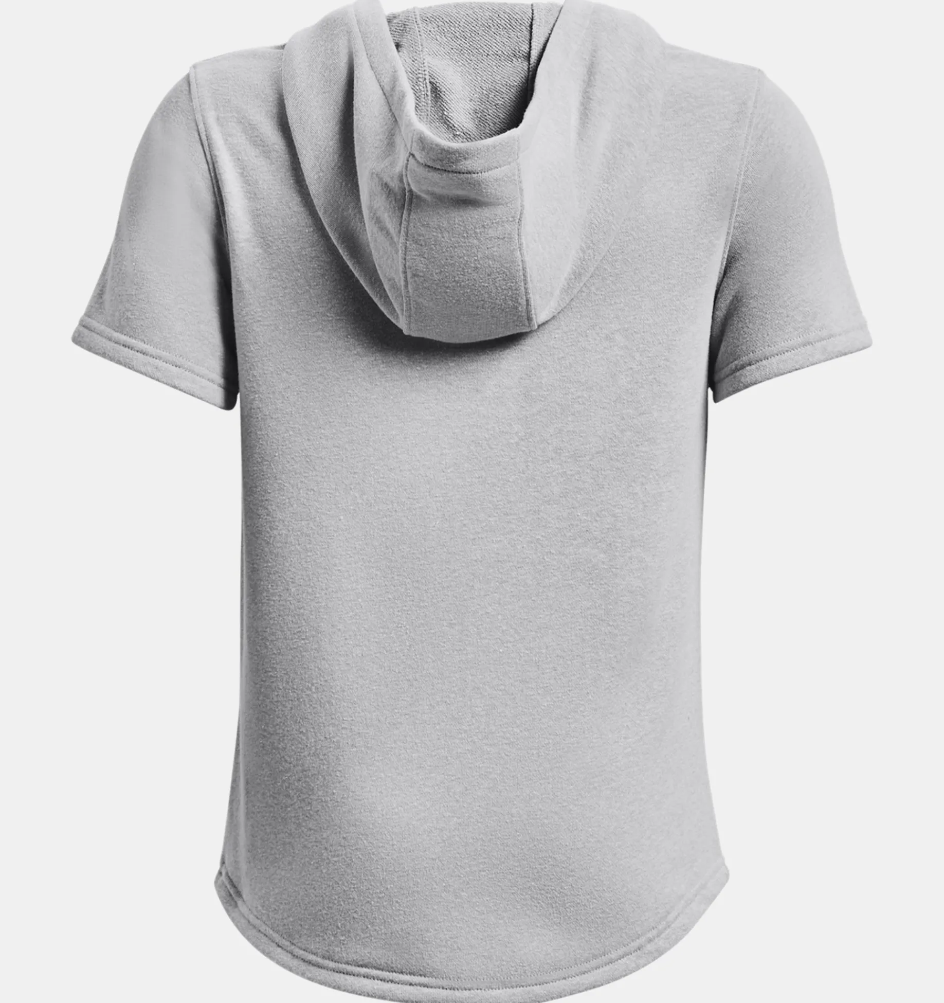 Online Under Armour Felpa Con Cappuccio A Maniche Corte Project Rock Da Ragazzo Mod Gray Light Heather / Black - 012