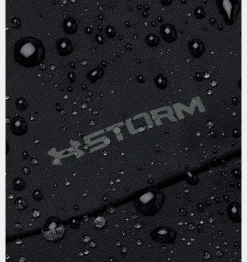New Under Armour Felpa Con Cappuccio Armour Fleece® Storm Full Zip Da Uomo Black / Pitch Gray - 001