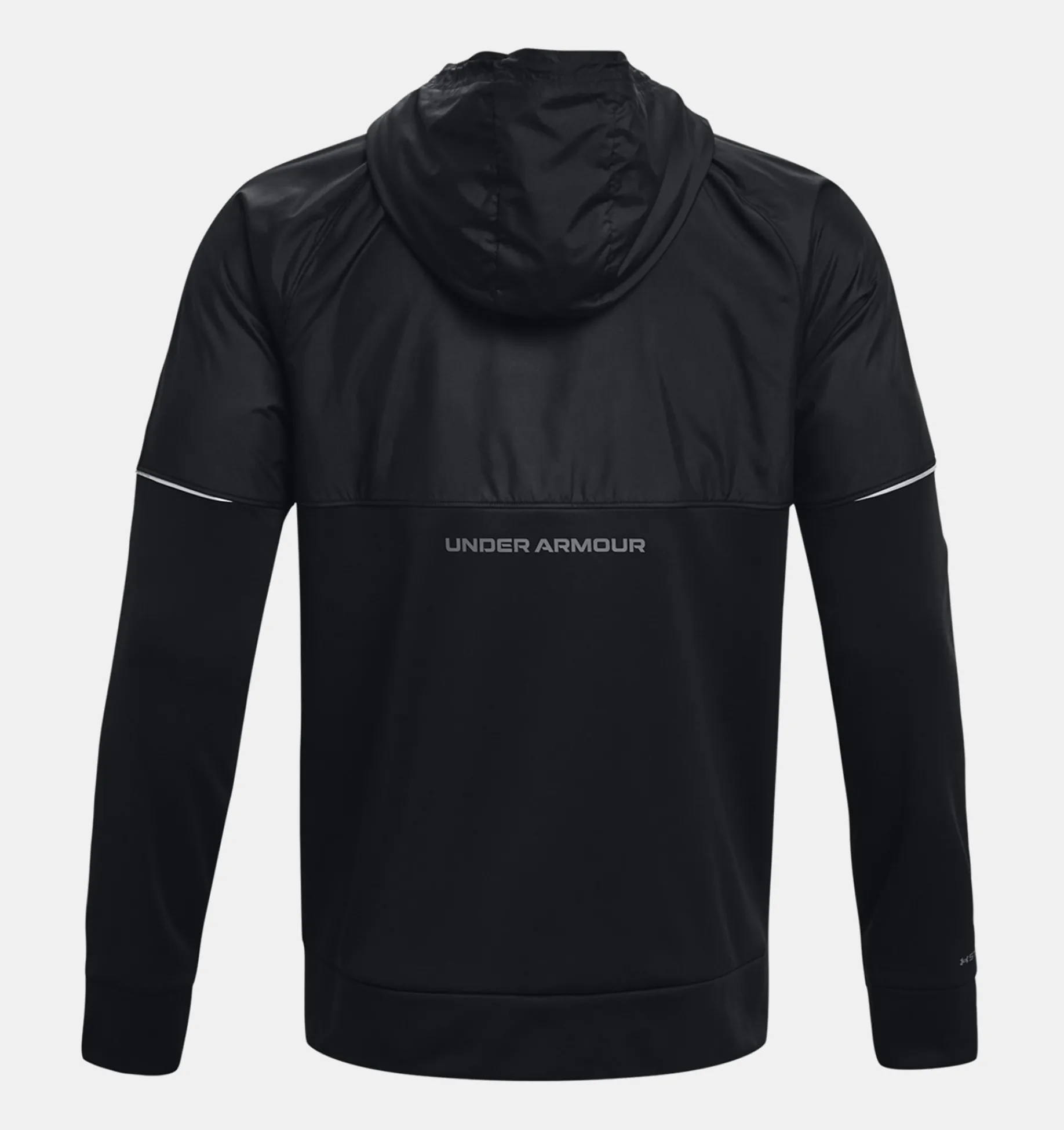 New Under Armour Felpa Con Cappuccio Armour Fleece® Storm Full Zip Da Uomo Black / Pitch Gray - 001