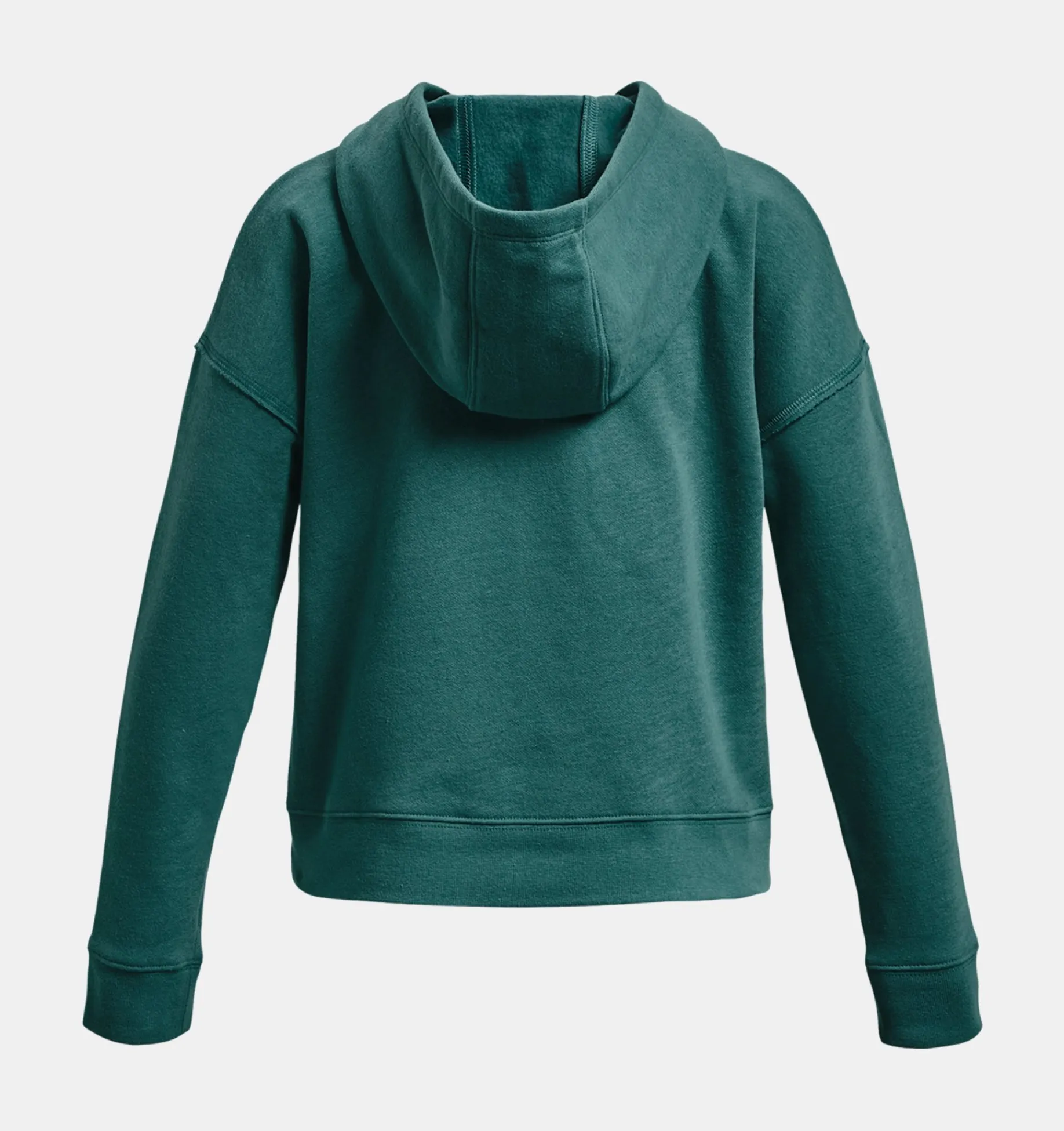 Online Under Armour Felpa Con Cappuccio Project Rock Heavyweight Terry Brahma Bull Da Ragazza Coastal Teal / Fade - 722
