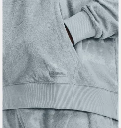 Fashion Under Armour Felpa Con Cappuccio Ua Journey Terry Da Uomo Harbor Blue - 465