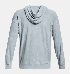 Fashion Under Armour Felpa Con Cappuccio Ua Journey Terry Da Uomo Harbor Blue - 465