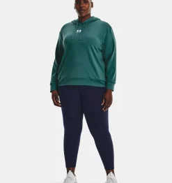 Best Under Armour Felpa Con Cappuccio Ua Rival Terry Da Donna Coastal Teal / White - 722
