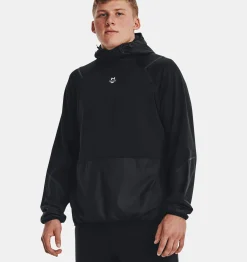 Shop Under Armour Felpa Con Cappuccio Ua Rush™ Fleece Da Uomo Black / Reflective - 001