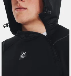Shop Under Armour Felpa Con Cappuccio Ua Rush™ Fleece Da Uomo Black / Reflective - 001