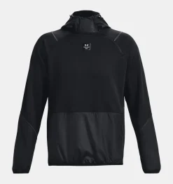 Shop Under Armour Felpa Con Cappuccio Ua Rush™ Fleece Da Uomo Black / Reflective - 001