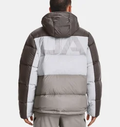 Outlet Under Armour Giacca Coldgear® Infrared Down Blocked Da Uomo Fresh Clay / Pewter - 176