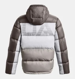 Outlet Under Armour Giacca Coldgear® Infrared Down Blocked Da Uomo Fresh Clay / Pewter - 176