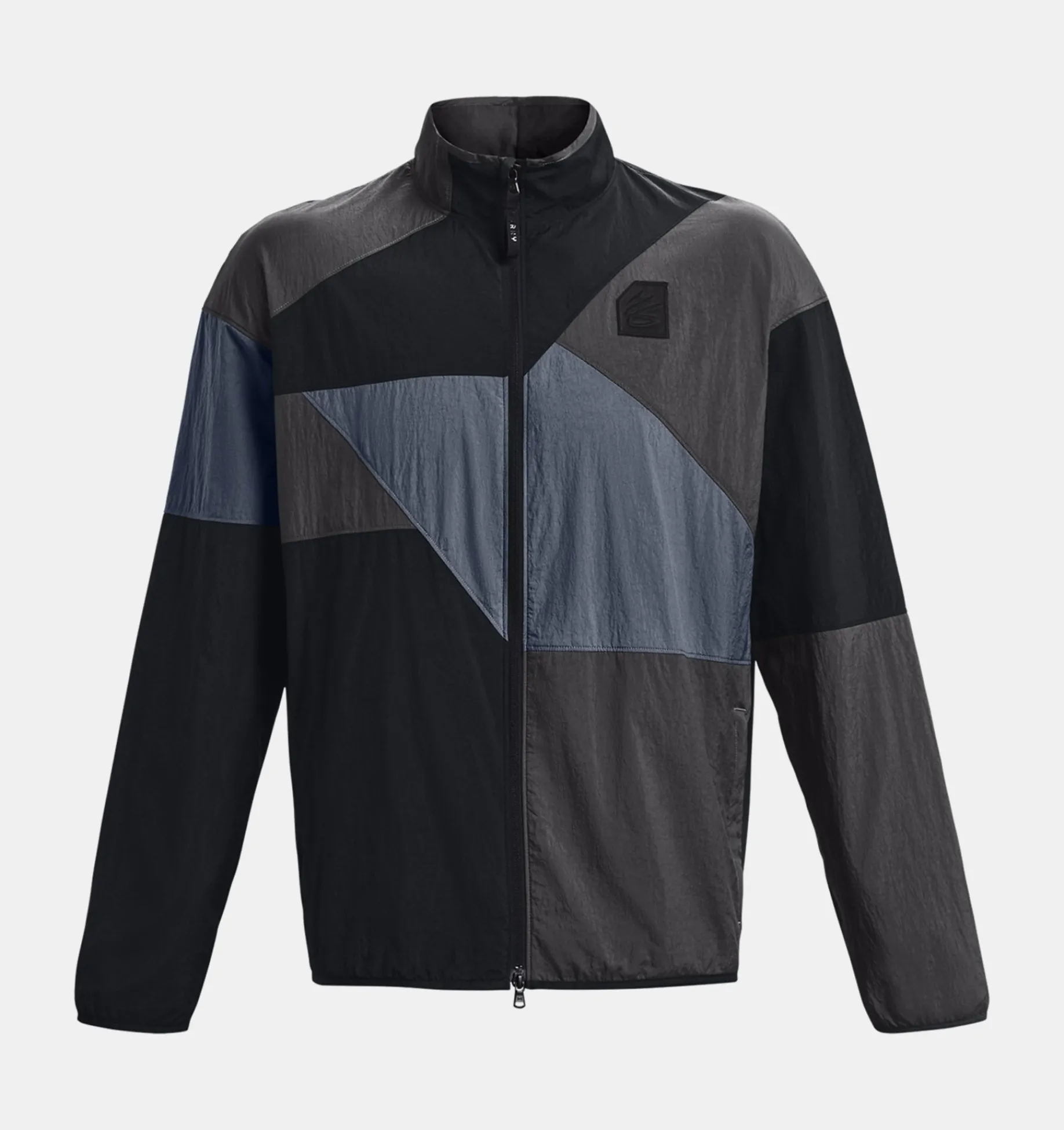 Hot Under Armour Giacca Curry Full-Zip In Tessuto Da Uomo Black / Jet Gray - 001