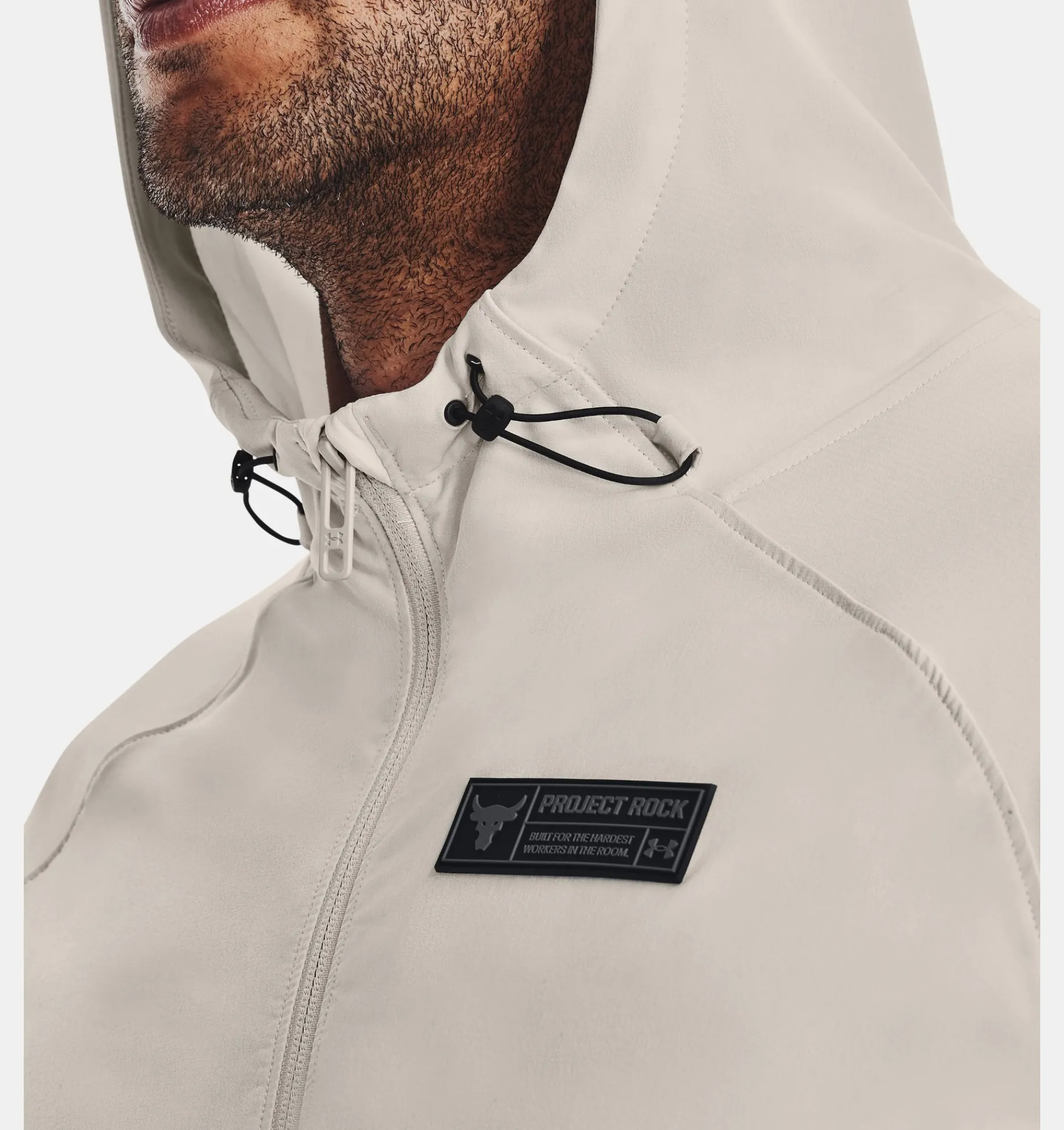 Outlet Under Armour Giacca Project Rock Unstoppable Da Uomo Gray Matter / Black - 289