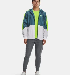 Hot Under Armour Giacca Ua Legacy Windbreaker Da Uomo Static Blue / White - 414