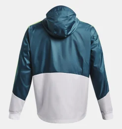 Hot Under Armour Giacca Ua Legacy Windbreaker Da Uomo Static Blue / White - 414